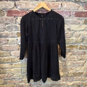 Wilfred Black Sheer Labelled Garment